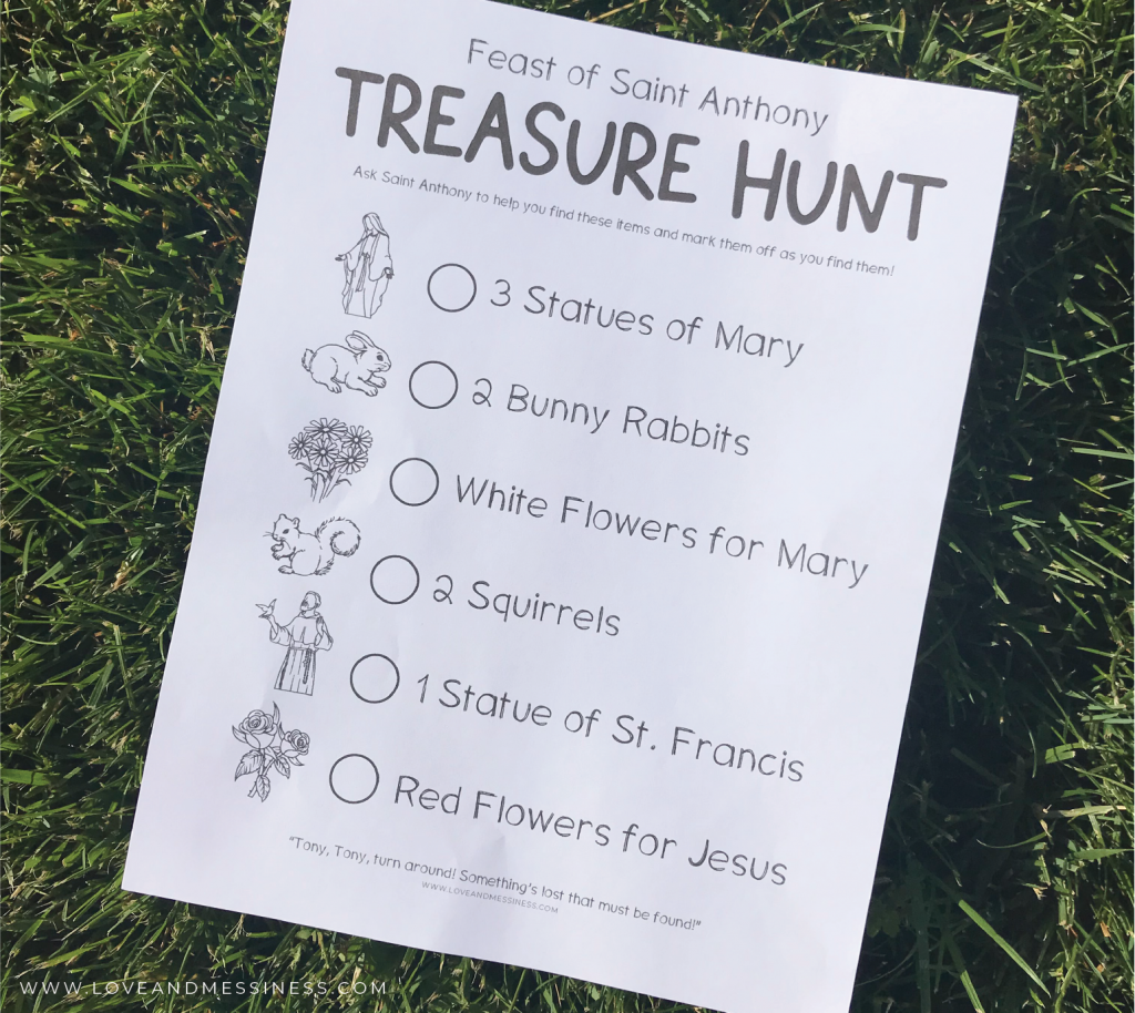 Treasure Hunt  Catholic Schools Guide