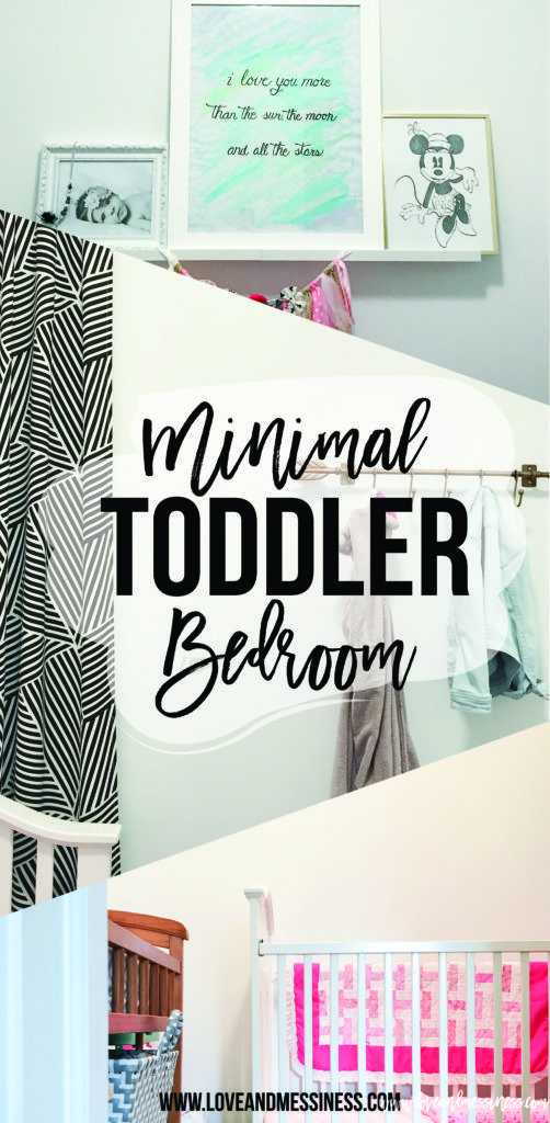 Saving Space: Minimal Toddler Bedroom - Love &amp; Messiness