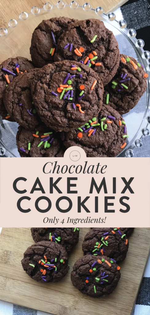 4-Ingredient Cake Mix Cookies - Love & Messiness